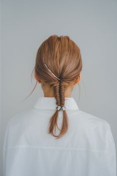 ひとつ結びのおしゃれボブ特集！初心者でもできる簡単ヘアアレンジ | 特集 | ビューティー ＆ ヘア | FUDGE.jp Viking Hair, Hair Set, Cool Hair, Hair Design, Hair Do, Unique Hairstyles, Long Hair Women