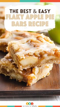 Flaky Apple Pie Bars Recipe Easy Apple Pie Bars, Apple Bar Recipes, Apple Pie Bars Recipe, Apple Pecan Pie, Apple Pie Filling Recipes, Apple Puff Pastry, Apple Pie Bars, Pie Bar Recipes, Apple Bars