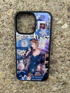 a cell phone case with an image of taylor swift on it