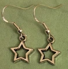 Image Swag, Tiny Star, Silver Stars, Star Earrings