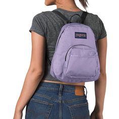 Jansport Pastel Lilac Half Pint Mini Backpack New With Tags Retail $30 Approximately 4 X 10 X 11 Smoke Free Ref Cb Trendy Purple Softback Backpack, Casual Purple Bags For Back To School, Casual Purple School Bag, Purple Everyday Backpack With Adjustable Strap, Trendy Purple Bags For Outdoor Activities, Everyday Purple Backpack With Adjustable Strap, Purple Softback Backpack For Daily Use, Purple Softback Backpack For Back To School, Purple Casual Backpack