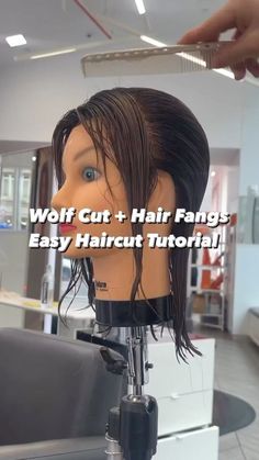 Small Hair, Big Personality: Pixie Bob Power Wolf Cut Thinner Hair, Fangs Tutorial, Big Twist Braids, Big Twist Braids Hairstyles, Hairstyles For Long Straight Hair, Twist Braids Hairstyles, Birthday Wishes Pics, Wolf Cut Hair, Funny Dancing Gif