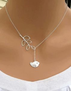 * Necklaces Diy, Bird Necklace, Bijoux Diy, Lariat Necklace, Pretty Jewellery, Bling Bling, Cute Jewelry, Jewelry Inspiration, My Jewellery