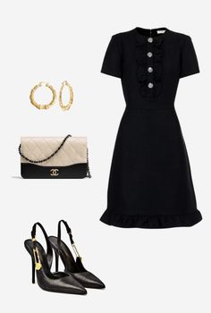 Elegant Classy Cocktail Dresses, Black Dress Outfit Classy Elegant, Royal Outfits Classy, Money Dress, Royal Outfits, Mode Casual, Classy Women