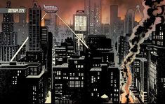 Gotham City Map, Gotham City Skyline, Gotham Comics, Batman City, Batman Gotham City, City Background