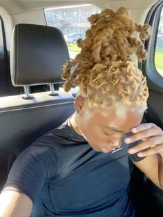 French Braid Locs, Braid Locs, Blonde Dreads, Mens Braids Hairstyles