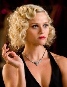 Reese Witherspoon 1920 Hair, Reese Witherspoon Hair, 1930s Hair, Gatsby Hair, Water For Elephants, Pin Curls, Retro Hairstyles