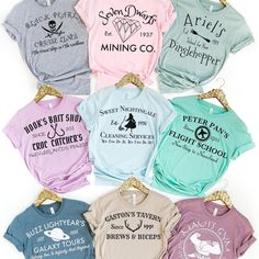 Disney World Shirts, All I Ever Wanted, Seven Dwarfs, Disney Tees, Disney World Trip