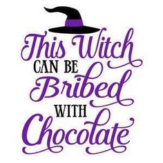 this witch can be bridled with chocolate halloween craft cut file by creative fabric