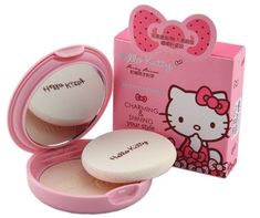 HK Face Powder Hello Kitty Makeup Products, Makeup Packaging, Anting Manik, Kitty Makeup, Hello Kitty House, Charmmy Kitty, Kitty Clothes