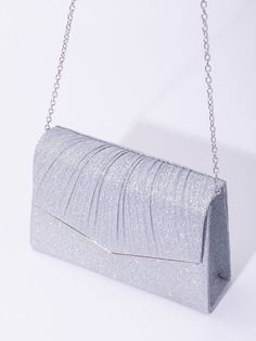 Stylish School Bags, Silver Handbag