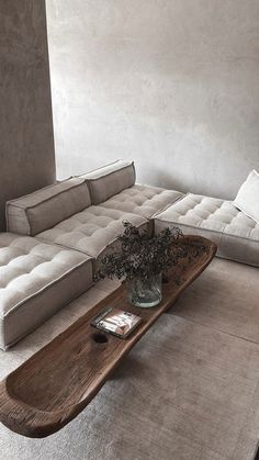 Minimalist Furniture Design, Wabi Sabi Interior, Exclusive Furniture, 인테리어 디자인, Home Living Room, Room Inspiration, Living Room Designs