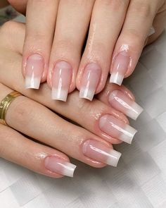 Elegant Touch Nails, Long Natural Nails, Ombre Acrylic Nails, Soft Nails, Nail Designs Glitter