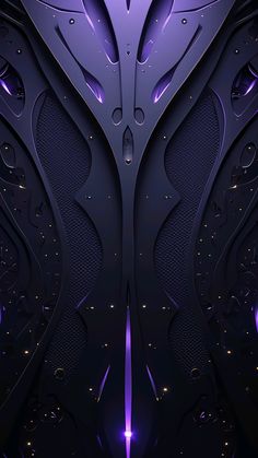 an abstract background with purple and black shapes