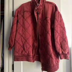 Brand New W Tags - Color Port. Sold Out ! Free People Jacket, Juno, Quilted Jacket, Free People, Jackets & Coats, Jackets For Women, Brand New, Sewing, Tags