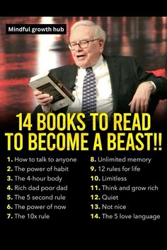 Unlock the secrets to financial success with these must-read books! From wealth-building strategies to investment insights, these 14 titles will transform your financial mindset and boost your knowledge. Elevate your financial game and become a true financial beast!  #FinancialBooks #WealthBuilding #InvestmentTips #MoneyManagement #ReadToSucceed #FinancialFreedom Business Books Worth Reading, Studera Motivation, Empowering Books, Best Self Help Books, Books To Read Nonfiction, Self Development Books, Vie Motivation, Recommended Books To Read, Books For Self Improvement