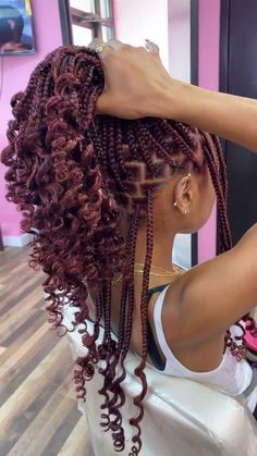 Cute Box Braids Hairstyles, Braided Hairstyles For Teens, Quick Braided Hairstyles