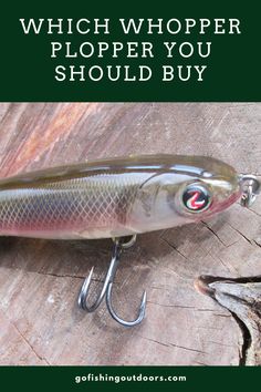 a fishing lure with the words which whopper ploper you should buy?