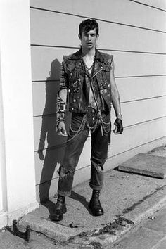 80s Punk Fashion, Look 80s, Punk Boy, Punk Men