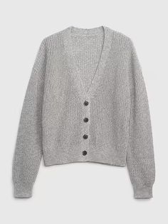 Shaker-Stitch Cardigan | Gap Classic Gap Cardigan For Fall, Classic Gap Fall Cardigan, Gap V-neck Fall Sweater, Casual V-neck Sweater By Gap, Casual Gap V-neck Sweater, Gap Button-up Cardigan For Fall, Gap Cardigan With Button Closure For Fall, Gap Long Sleeve Cardigan For Spring, Gap Cardigan With Button Closure And Long Sleeves