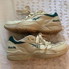 Special Edition, Atlanta 1996 Olympics Reeboks. Women’s Size 8 1/2. Obviously In Used Condition But Still Very Nice. Reebok Vintage Sneakers, 1996 Olympics, Vintage Sneakers, Vintage Reebok, Shoes Vintage, Reebok Shoes, Womens Reebok, Vintage Shoes, Womens Shoes Sneakers