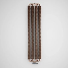 an old fashioned radiator on a white background