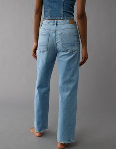 AE Strigid High-Waisted Stovepipe Jean Bible Snacks, Stovepipe Jeans, White Jeans Men, Good American Jeans, Wishlist 2024, Mom Jeans Outfit, Athletic Fit Jeans, Ae Jeans, 2024 Christmas