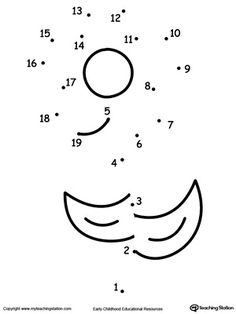 **FREE** Learning to Count by Connecting the Dots 1 Through 19: Drawing a Flower Worksheet.Dot to dot worksheets encourages numbers and handwriting skills for preschool, kindergarten and early elementary. Kindergarten Connect The Dots, Cute Connect The Dots, Join The Dots Worksheets For Kids, Dot To Dot Printables For Kids Free 1-10, Connect The Dots Numbers 1-20, Number 19, Dot To Dot Printables, Alphabet Letter Crafts, Dot Worksheets