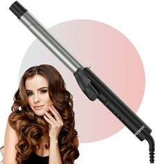 Transform your hairstyling routine with the FETERVIC 1 Inch Curling Iron, designed to bring out the best in your hair, whether you're aiming for tight curls or loose, voluminous waves. - Extended heating tube and hairpins make curling easier - Ergonomic design for easy curling - Golden ratio design for more convenient perming - 360 rotating power cord tail, no need to worry about wire entanglement - Brand-new design, three-speed temperature adjustment, PTC high-speed heating technology - Large b Bio Ionic Long Barrel Curling Iron, Hair Curler Wand, Large Barrel Curling Iron, 1 Inch Curling Iron, Wand Curling Iron, Golden Ratio In Design, 1.25 Inch Curling Iron, Barrel Curling Iron, Tight Curls