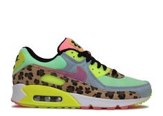 Wmns Air Max 90 LX 'Illusion Green' - Nike - CW3499 300 - illusion green/sunset pulse/black/white | Flight Club Sporty Nike Air Max With Cushioned Footbed, Nike Air Max Vert, Nike Retro Air Max, Nike Air Max 90 Sun Club, Nike Air Max Green For Women, Nike Air Max 90 Easter, Nike All Over Print, Nike Air Max Lime Green, Green Nike Air Max Shoes