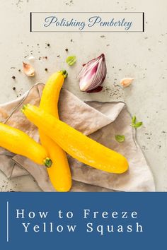 two yellow squashs sitting on top of a piece of paper