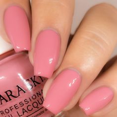 Gel Powder Nails, Dark Pink Nails, Pink Nail Colors, Kiara Sky, Sky Nails, Pink Gel Nails, Pink Slippers, Cute Acrylic Nail Designs, Nails Colors