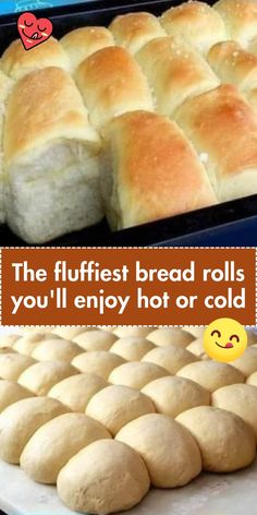 bread rolls are being baked in the oven and then rolled up to make them look like they're hot or cold