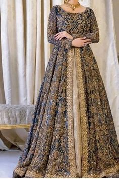 Waleema Dress, Pakistan Bridal, Pakistan Dress, Red Bridal Dress