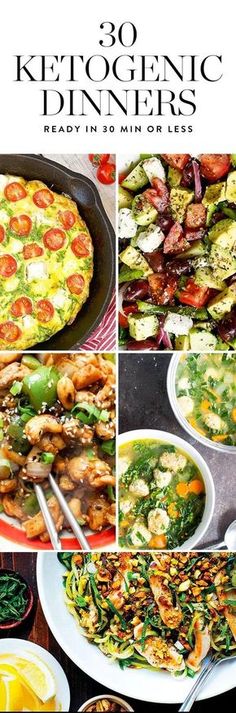 The #ketogenic diet is a high-fat, moderate-protein, low-carb eating plan that could help you lose weight. If it’s cool with your doctor, try one of these 30-minute keto-friendly dinners. Ketogenic Recipes Dinner, Smoothie Detox, Protein Meals, Low Carb Eating, Eating Plan, Idee Pasto Sano, Diet Meal Plans