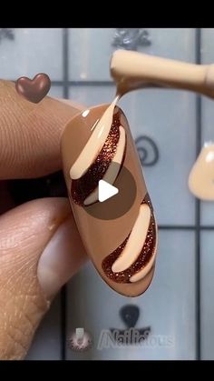 Cateye Marble Nails, Fall Into Christmas Nails, Designer Inspired Nails, Decorative French Tip Nails, Nail Art Trending Now, New Year Christmas Nails, Fall Nails Diy Art Tutorials, Diy Thanksgiving Nails Easy, Acrylic Black Nails Designs