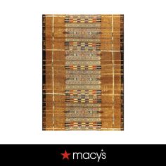 an image of a rug with the words macy's on it and a photo of a