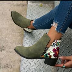 Women’s Shoes, Millennial Style, Statement Boots, Alaska Fashion, 3 Shoes, Random Colors, Floral Shoes, Unique Shoes