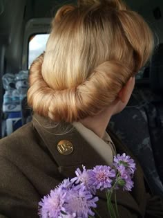 1940's Hair, 1940s Hair, Vintage Hair Styles