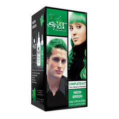 ¡Kit completo de color de cabello blanqueador y verde neón en uno! Todo lo que necesitas para un color extremadamente vivo, dándote el poder de crear un color de cabello brillante y atrevido. Crea looks llamativos con un tinte para el cabello verde semipermanente y duradero. Dura de 4 a 6 semanas dependiendo de la porosidad y condición del cabello.


 IDEAL PARA: Transformaciones de color ultra vívidas y llamativas. Ideal para colores completos, mechas, looks sombríos o tintes por inmersión.

 El kit contiene:



 Tinte para el cabello verde neón Splat Oxide 2.9 fl. onzas / 85,7 ml

 Blanqueador aclarador 1,25 oz / 35 g

 Color de cabello verde neón Splat 3 fl. onzas / 86 ml

 1 par de guantes

 Hoja de instrucciones





 Vegano – Libre de crueldad animal – Sin gluten

 Características y Horrible Hair, Splat Hair Dye, Splat Hair Color, Hair Dye Shades, Neon Green Hair, Dyed Hair Care, Dyed Hair Ombre, Green Hair Dye, Temporary Hair Dye