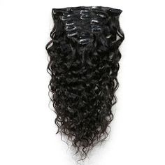 Product Loose Wave Clip In Human Hair Extension Curly Brazilian Remy Hair Clips In 100g Material Brazilian Virgin Human Hair Style Loose Wave Attachment Clip In Human Hair Extensions Hair Color #1B(Natural Black)  #1 (Jet Black)  #Natural Color Length 14-24inches Features One piece Net Weight 100 grams Texture Curly Natural Waves Hair, Colored Hair Extensions, Curly Clip Ins, Black Hair Extensions, Curly Hair Types, Human Hair Clip Ins, Hair Extentions, Curly Hair Extensions, Natural Wavy Hair