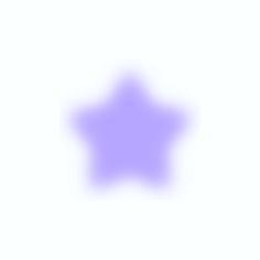 a purple star on a white background