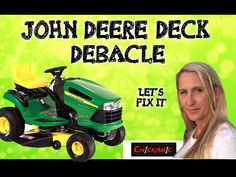 john deere deck debacle let's fix it with this lawn mower