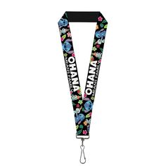 PRICES MAY VARY. Made out of stretchy nylon and a stainless steel clip to easily detach your keys Show off your favorite character or brand The lanyard is 1.0 inches wide, and a standard length This product is officially licensed by Disney Stitch Scrump, Seatbelt Belt, Candy Club, Hawaiian Theme, Ohana Means Family, Garment Labels, Paper Tags, Id Badge, Lilo And Stitch