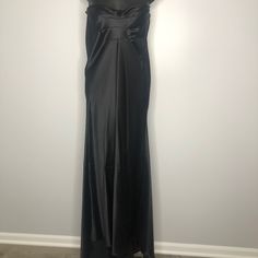 Pamela Dennis Couture Black Silk Strapless Dress Wear This Gorgeous Gown To Your Next Formal Event Or Holiday Party! Beautiful Condition. New With Tags. Crafted In 100% Silk Size 12 ~ 15.5" Bust X 17" Waist X 45-56" Length Strapless Evening Dress With Sweep Train For Night Out, Strapless Evening Dress For Formal Occasions, Black Maxi Dress With Fitted Bodice For Formal Occasions, Black Gown With Sweep Train For Night Out, Black Evening Dress With Sweetheart Neckline And Lined Bodice, Elegant Strapless Full-length Party Dress, Black Satin Evening Dress With Fitted Bodice, Elegant Full Length Strapless Party Dress, Elegant Full Length Strapless Dress For Party