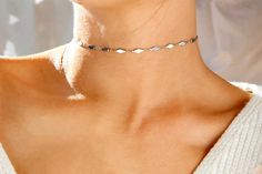 Adjustable with extender from 12.5 to 15.5 inches, for other custom lengths please write your preferred measurement in the order note x for gold, you may search "geometric" on our shop's search bar or contact us x Elegant Stainless Steel Choker, Delicate Silver Choker With Clavicle Chain, Delicate Silver Clavicle Chain Choker, Dainty Silver Choker With Adjustable Chain, Simple Silver Choker Necklace, Dainty Silver Choker With Delicate Chain, Simple Silver Choker Jewelry, Delicate Sterling Silver Choker, Dainty Metal Choker