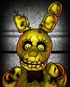 an image of a cartoon character that appears to be in the style of five nights