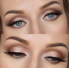 Doe Eyes Make Up, Wedding Makeup Vintage, Wedding Eyes, Pretty Eye Makeup, Wedding Eye Makeup, Best Wedding Makeup, Bridal Makeup Natural, Wedding Day Makeup, Smink Inspiration