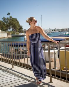 This Striped Tube Dress is a great summer staple. Whether you're brunching or at the beach, this casual maxi length dress is the perfect option for for all of your summer time plans! Made in USA Material - 95% Rayon 5% Spandex Machine washable Summer Maxi Dress For Vacation Brunch, Summer Vacation Maxi Dress For Brunch, Summer Maxi Dress For Brunch And Vacation, Beachy Midi Dress For Brunch During Beach Season, Striped Maxi Dress For Beach Cover-up, Maxi Beach Dress For Brunch, Striped Maxi Sundress For Vacation, Breezy Maxi Dress For Vacation Brunch, Summer Midi Dress For Vacation Brunch