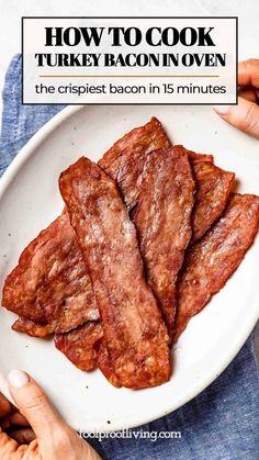 how to cook turkey bacon in 15 minutes the crispest bacon in 15 minutes is easy and delicious